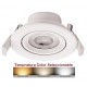 Foco Downlight LED Orientable Redondo Blanco Ø90mm 7w CCT Seleccionable